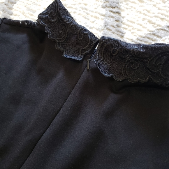 NWOT Vicky and Lucas Lace-Trimmed Dress - Picture 9 of 9